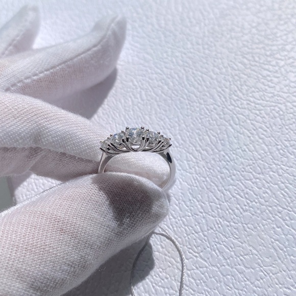 Semi Eternity Swarovski/ Silver - Picture 4 of 7